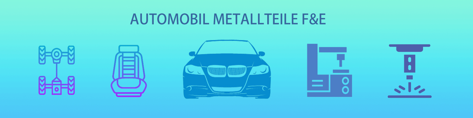 Metallteile für die Automobilindustrie F&E